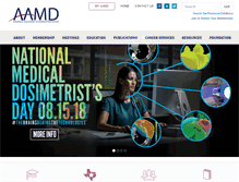 Tablet Screenshot of medicaldosimetry.org