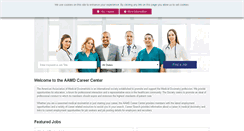 Desktop Screenshot of jobs.medicaldosimetry.org